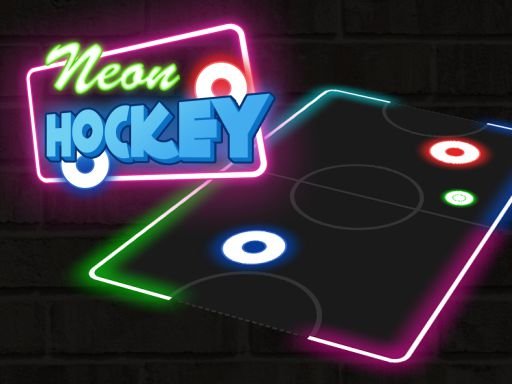 Neon Hockey Game