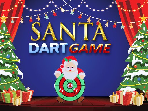 Santa Dart Game