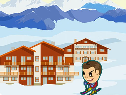 Zigzag Snow Ski Game